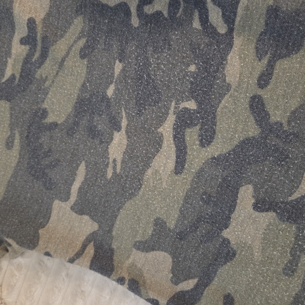 AGACI Camouflage Bodycon Dress Womens Size S Small Camo Crewneck Short Sleeve - Picture 8 of 9